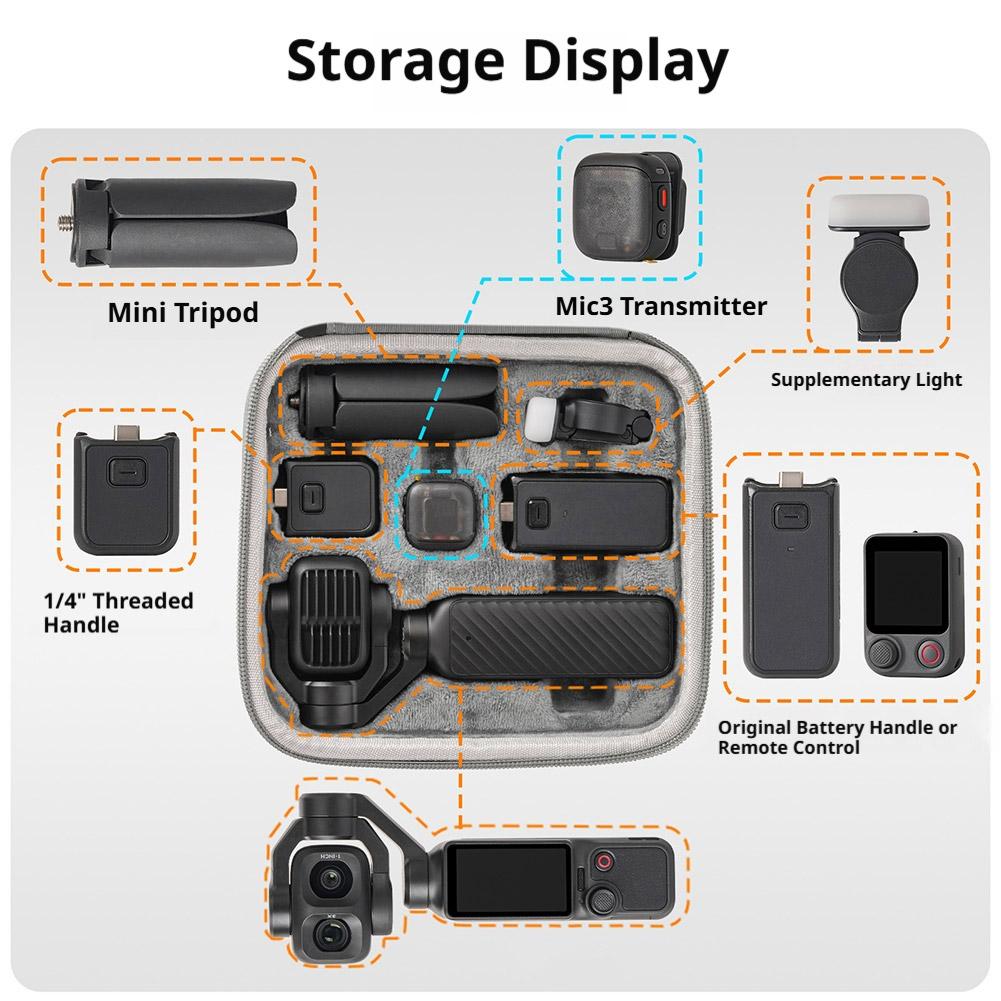 for dji Osmo Pocket 4P Carryin - đánh giá và giá Drone Gimbal Case