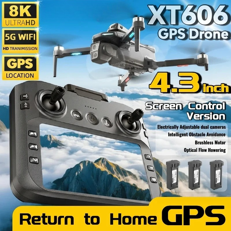 Best Deal XT606 MAX Drone GPS  - đánh giá và giá Jjrc Drone X12